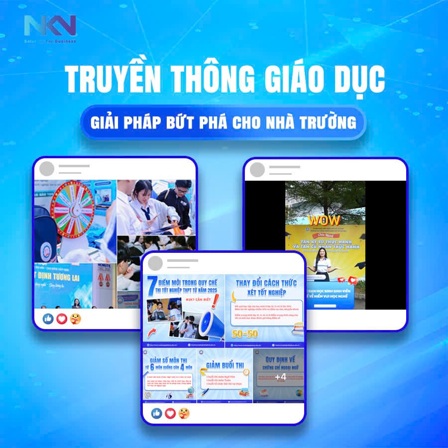 Truyền thông giáo dục cho các trường đại học và cao đẳng tại địa bàn thành phố Hồ Chí Minh và Việt Nam. NHẤT KIẾN VĂN MANG ĐẾN 3 GIẢI PHÁP NỔI BẬT NĂM 2025 